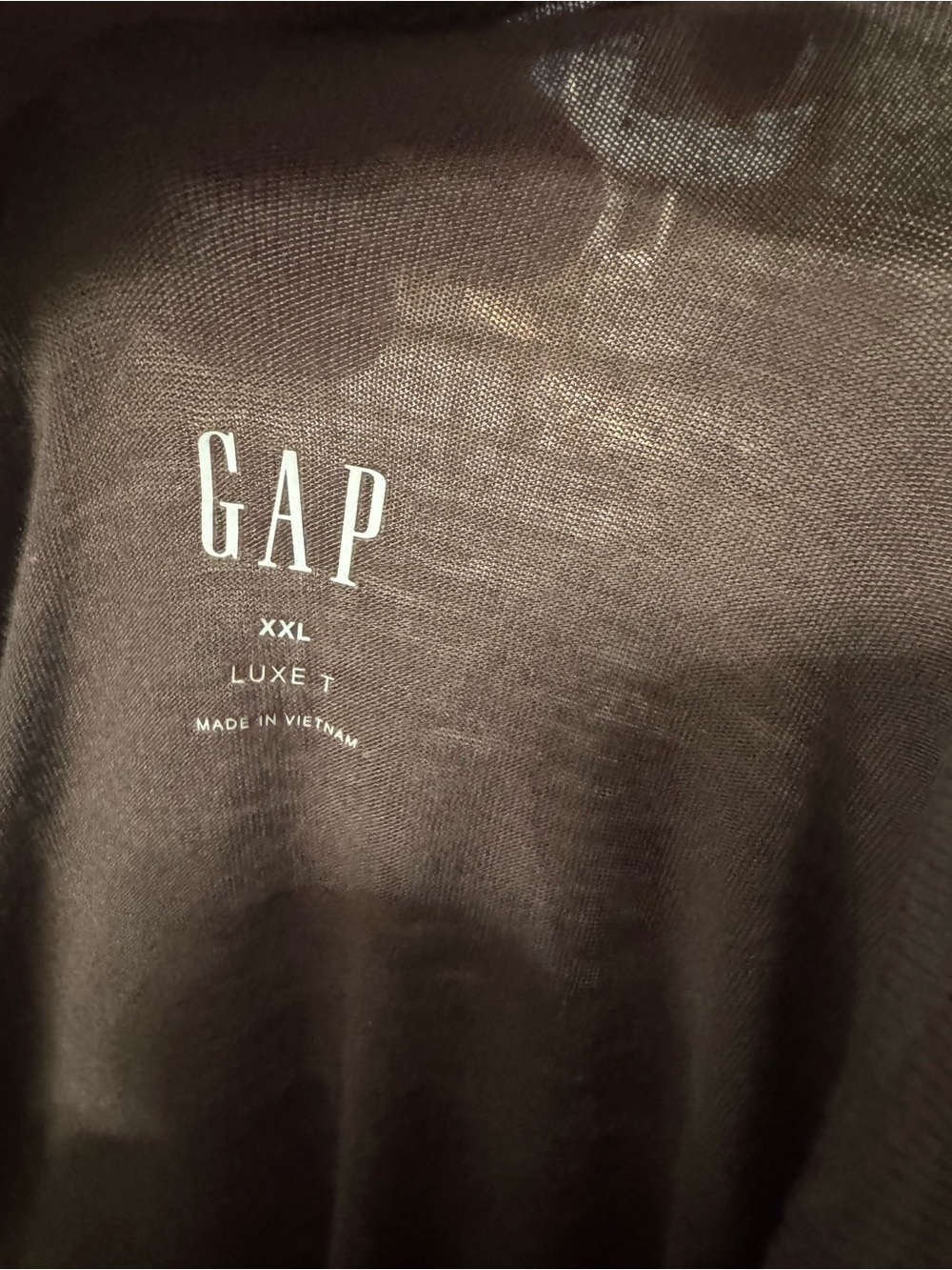 Set of 2 GAP Women's Sleeveless Luxe T Tank Tops - Black & Taupe - Picture 11 of 11